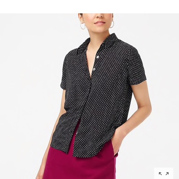 JCrew Short sleeve button up - Picture 2 of 3